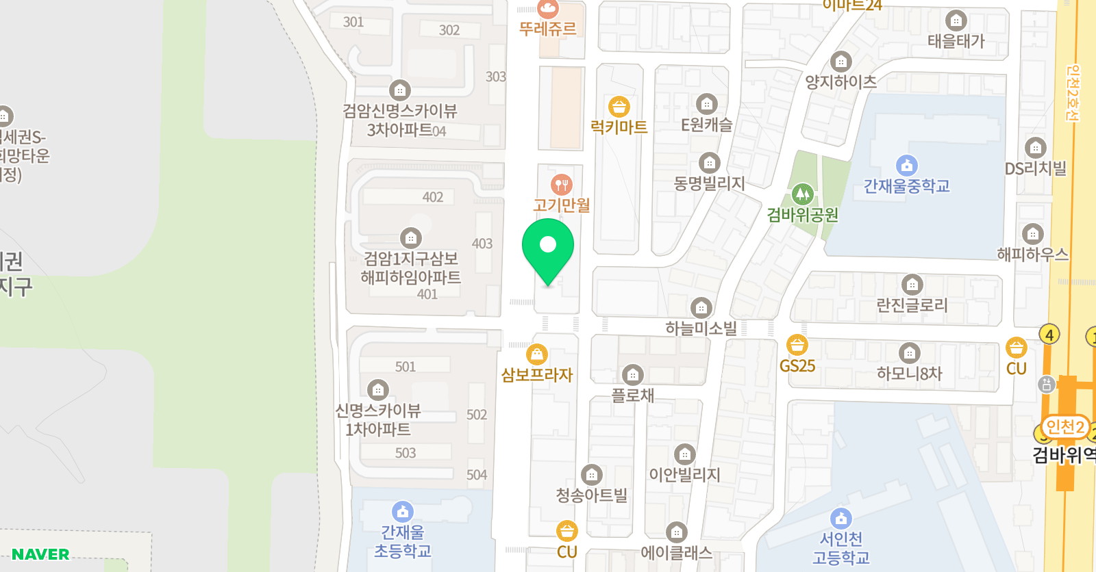 CLM 음악학원 위치