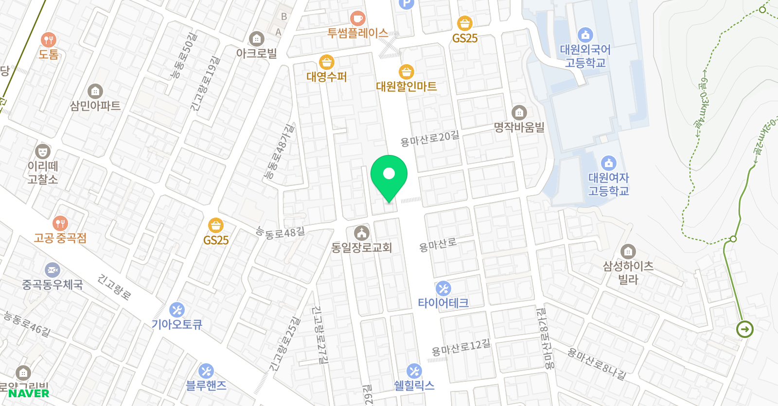 필즈 수학학원 위치
