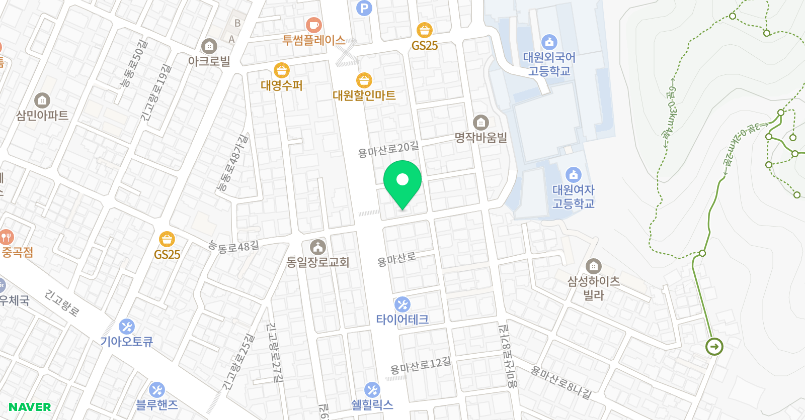 수피아노 음악교습소 위치