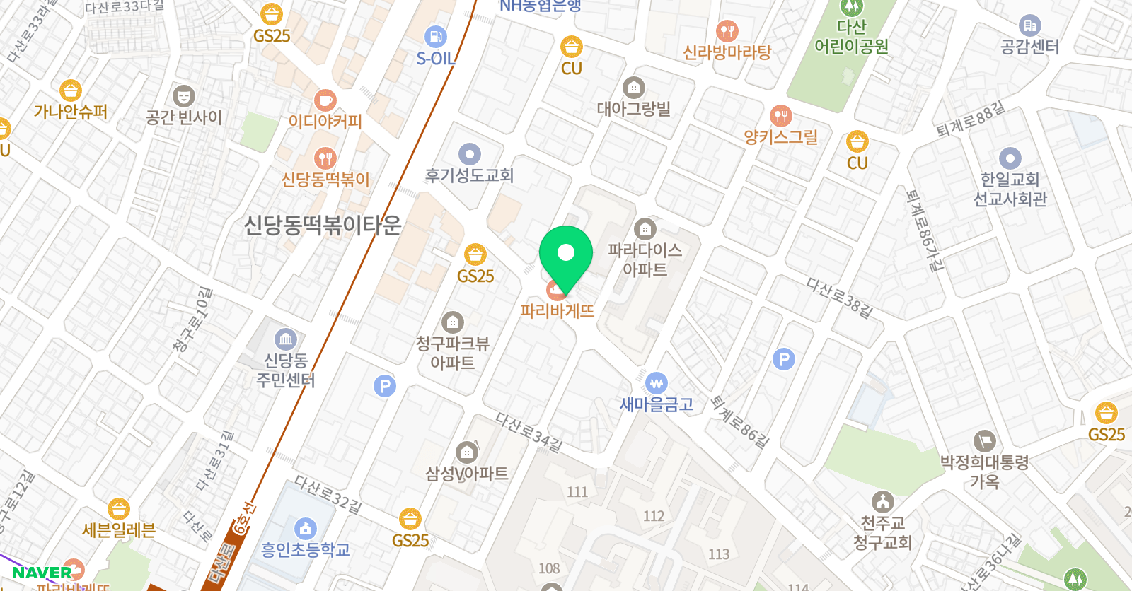 하이아트스튜디오 미술학원 위치