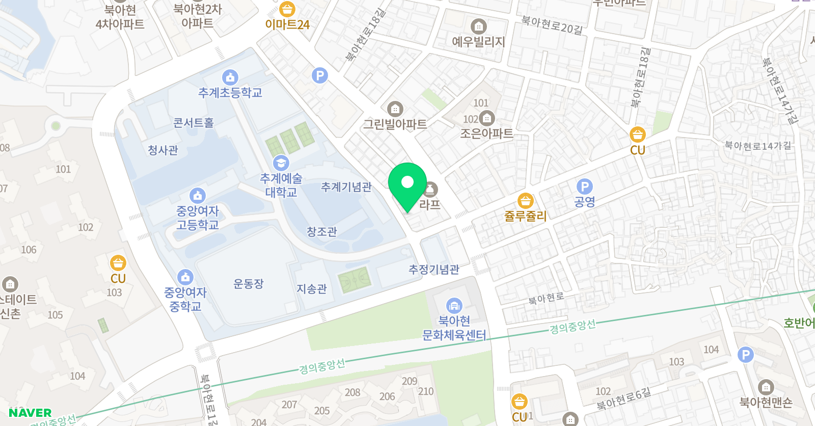 YBM잉글루 굿리더스 학원 위치
