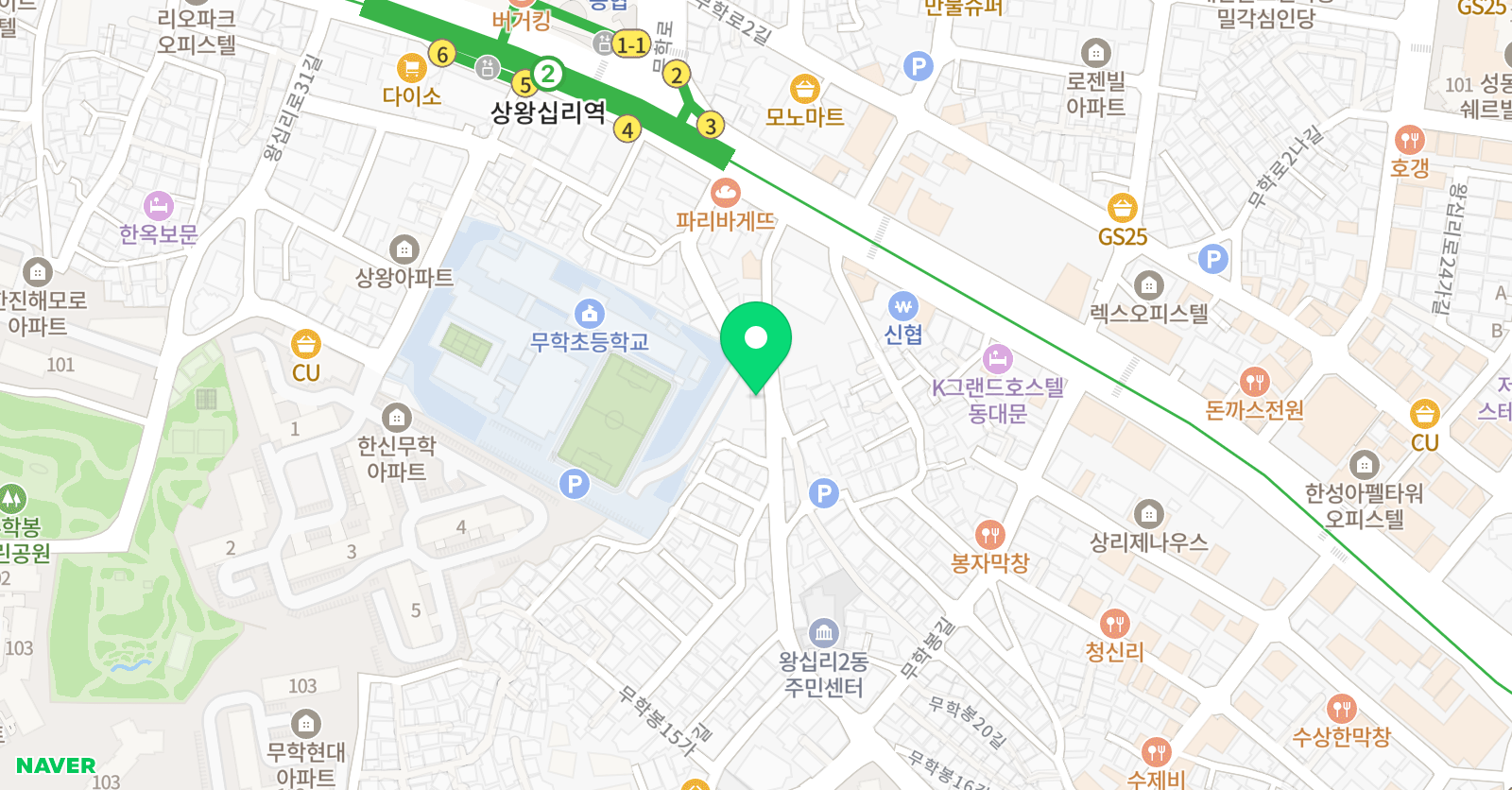 태양아카데미 위치