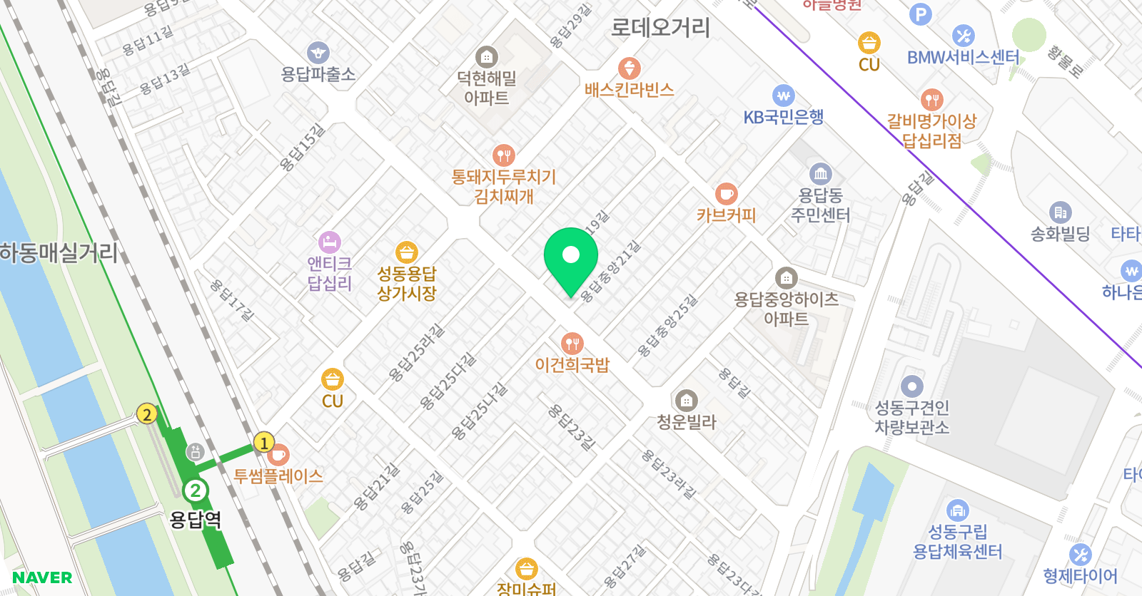 백호 태권도 합기도 위치