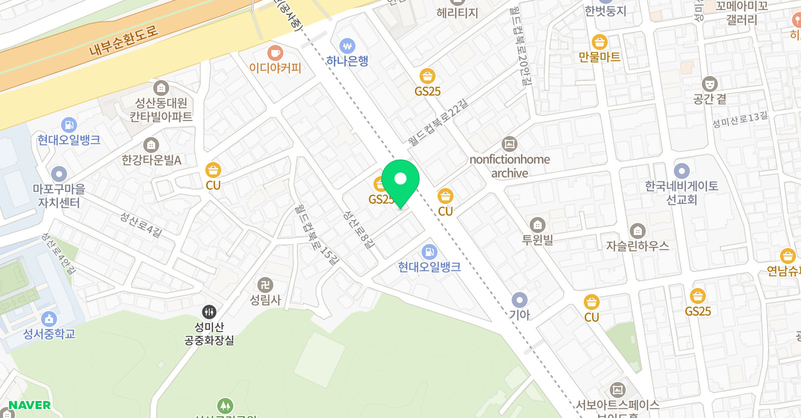 아이네모 미술학원 위치