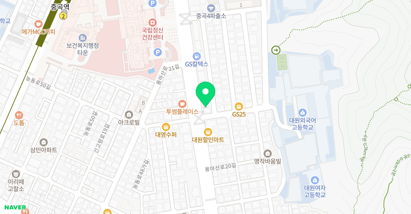 행복한 태권스쿨 위치