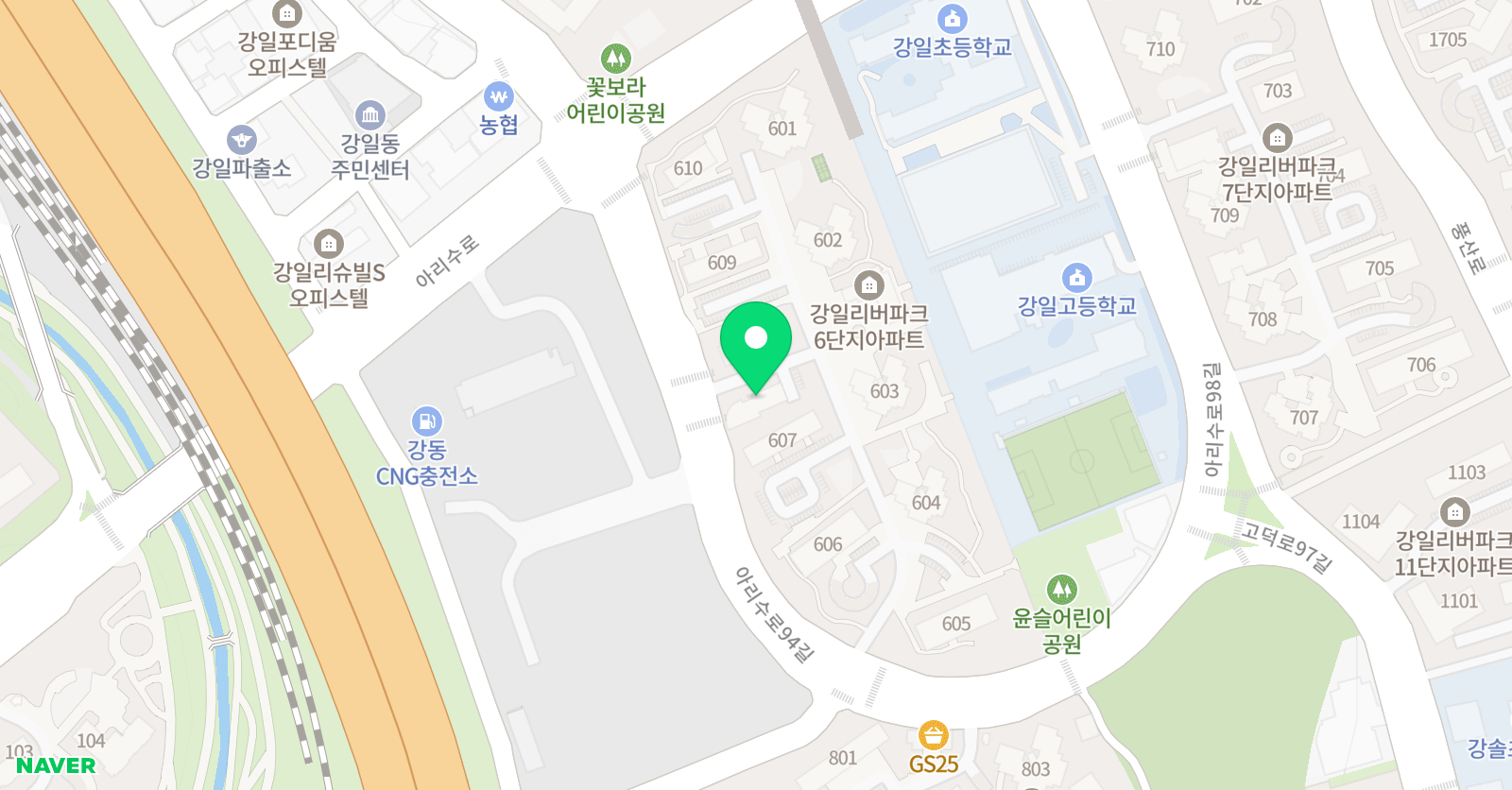 꿈그린 미술교습소 위치