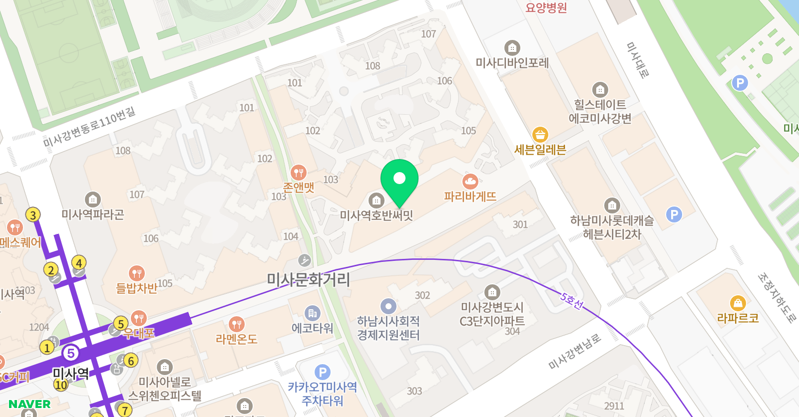 연수학학원 위치