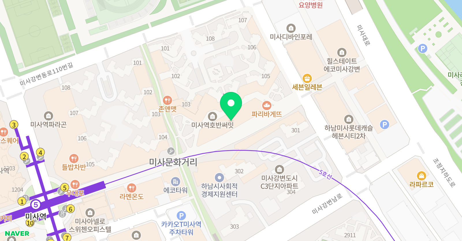 칸타빌레 음악학원 위치