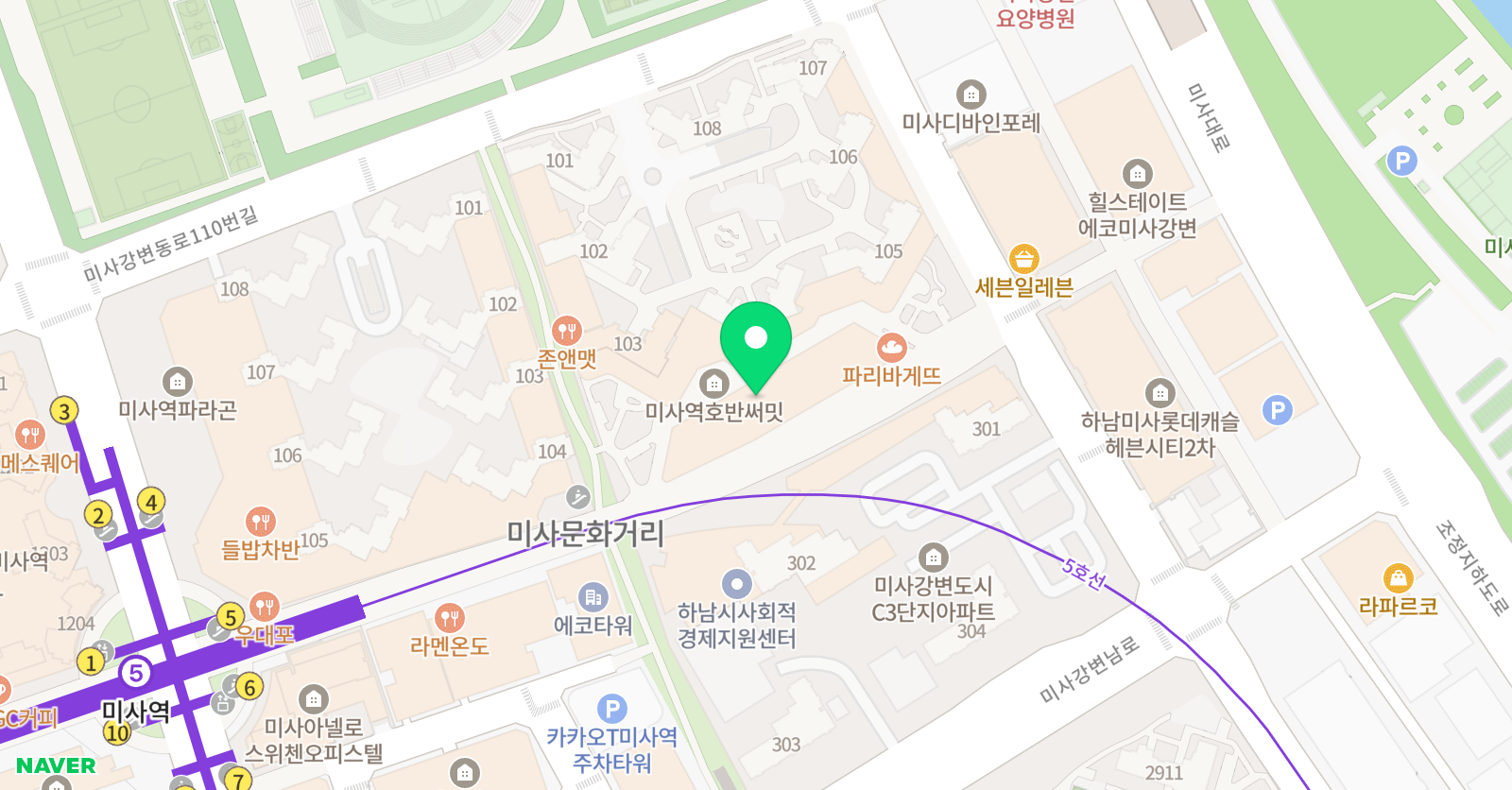 모차르테움 음악학원 피아노학원 위치