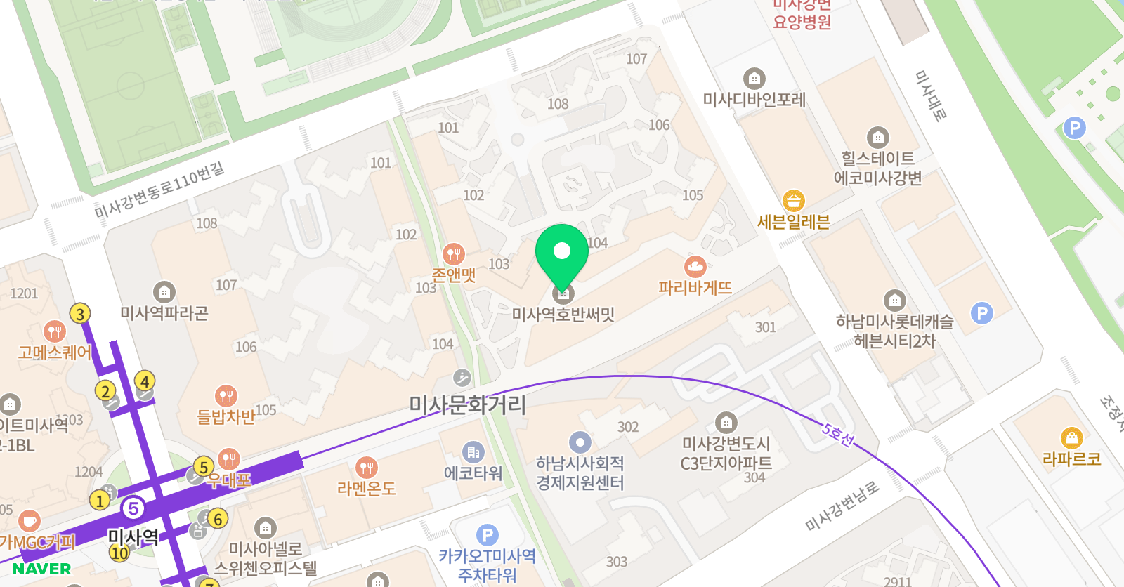 해금나라 국악학원 위치