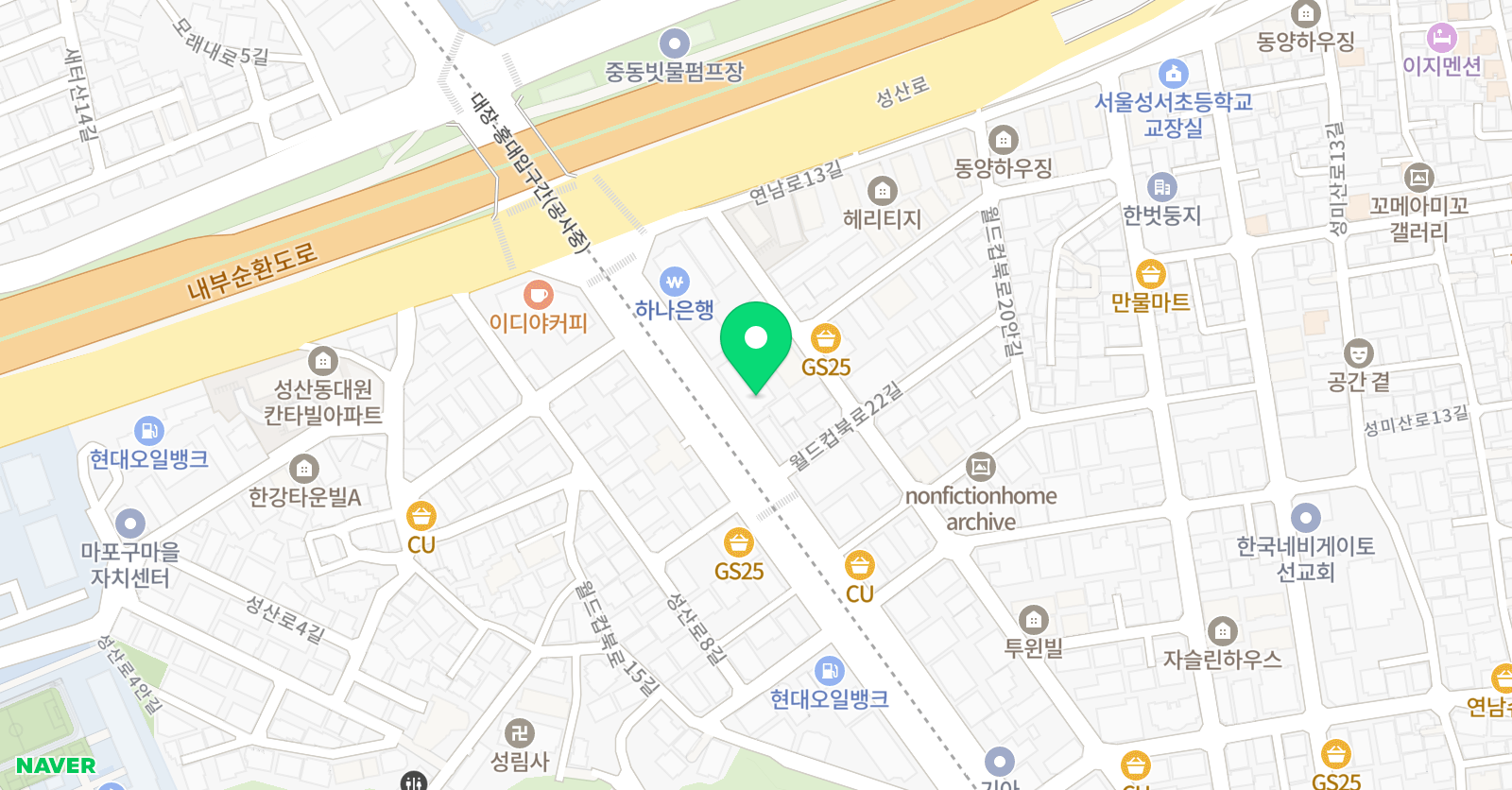 서울재즈실용 아카데미 위치