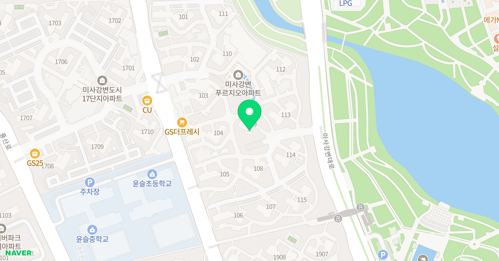 해법중국어 미사강변교실 위치