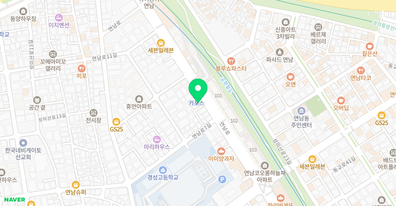 좋은스케치 미술 위치