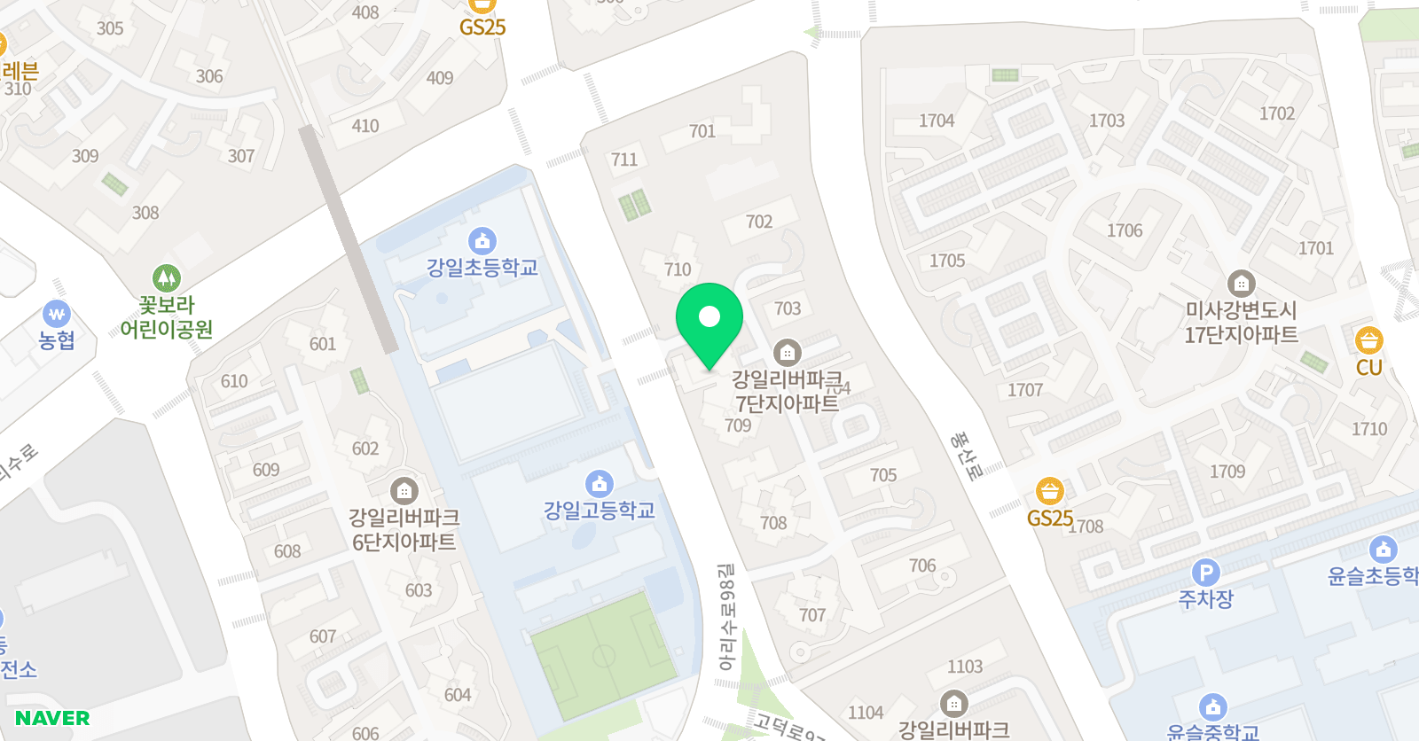 기린 미술학원 위치