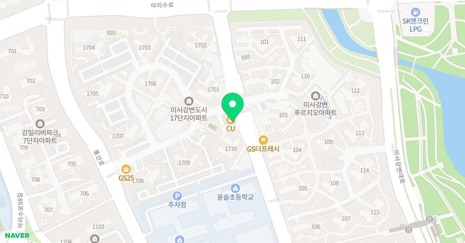 환희 음악학원 위치