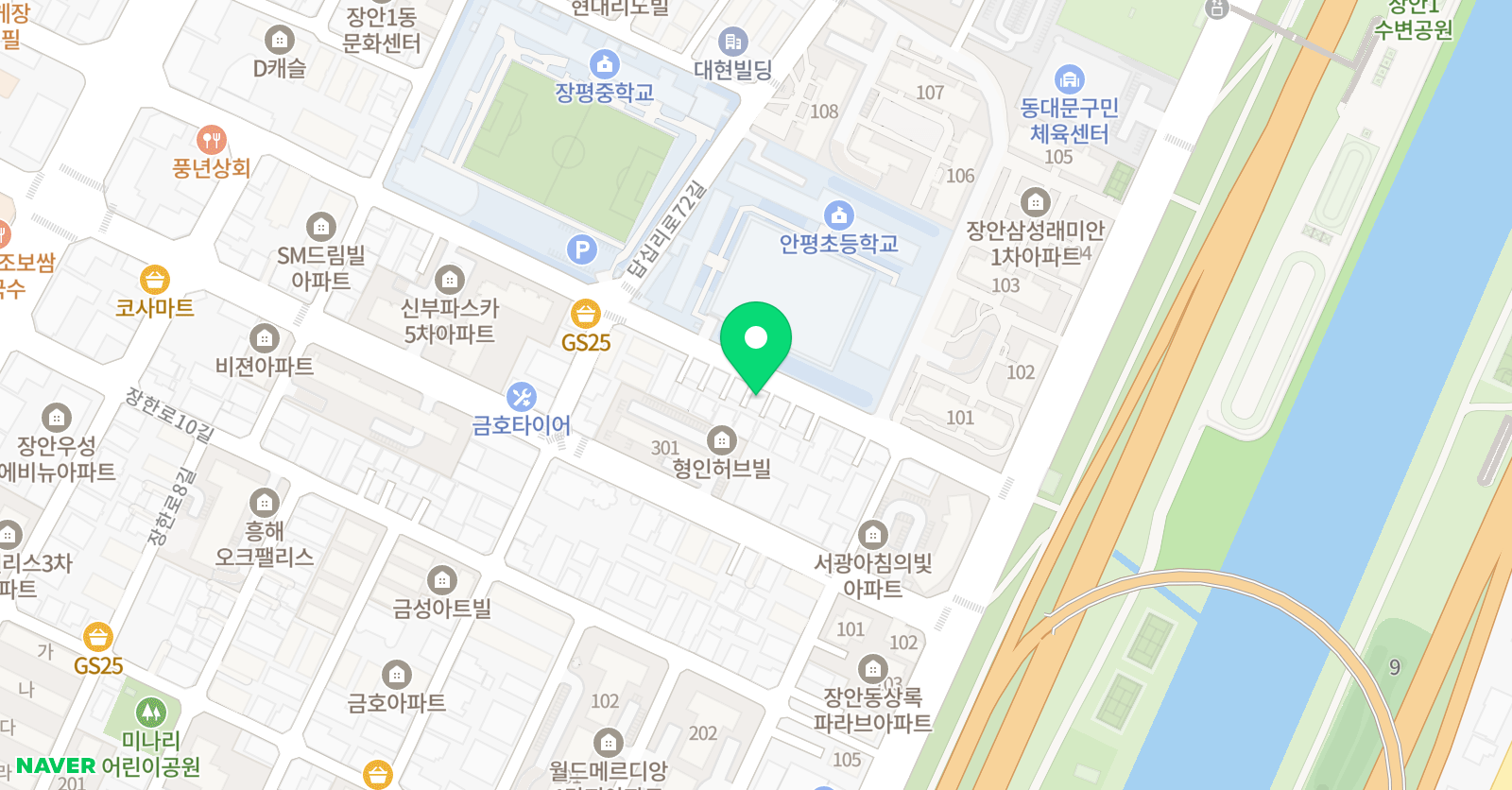 책읽는아이 논술교습소 위치