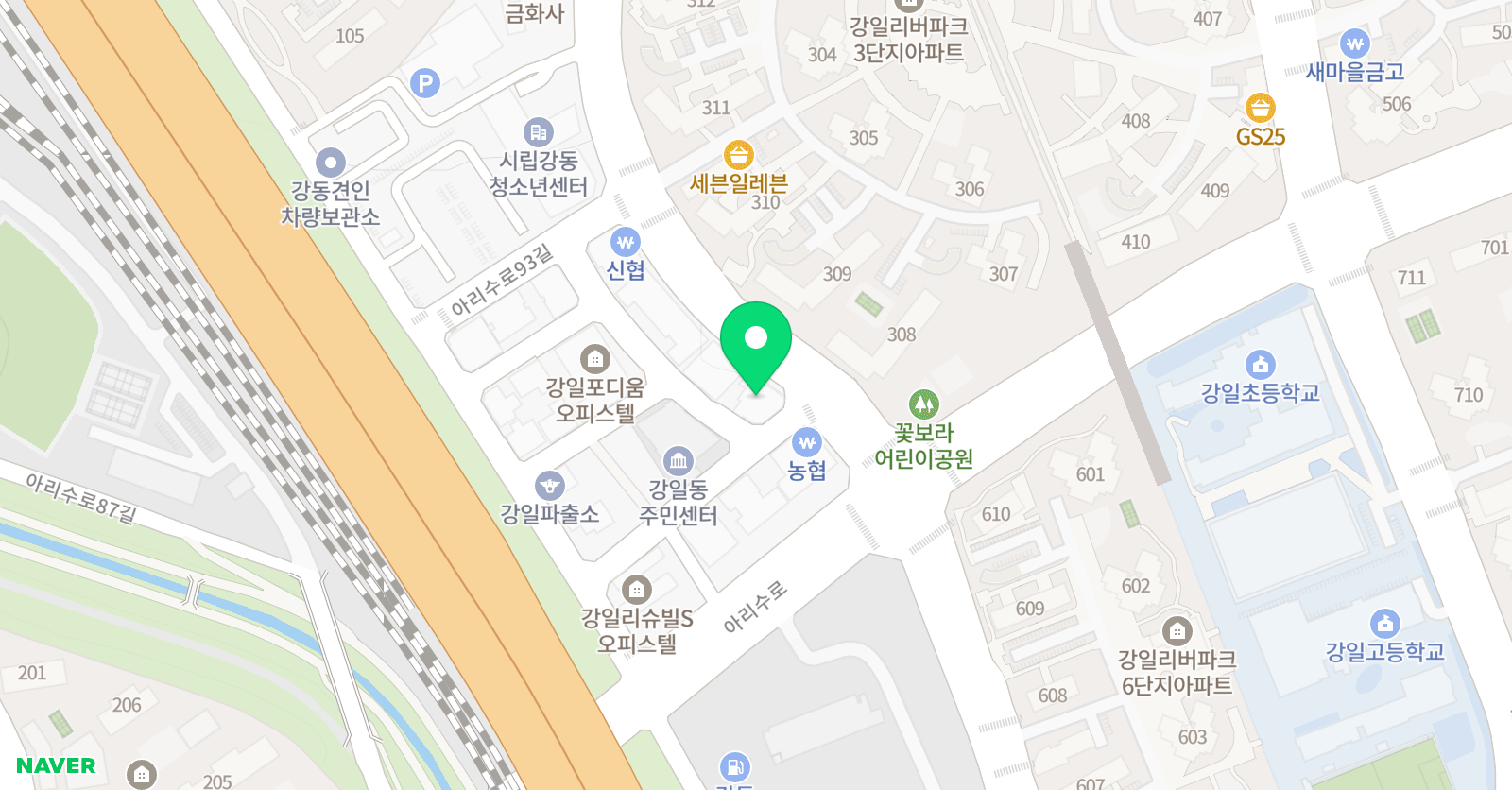 쇼팽트리 음악학원 위치