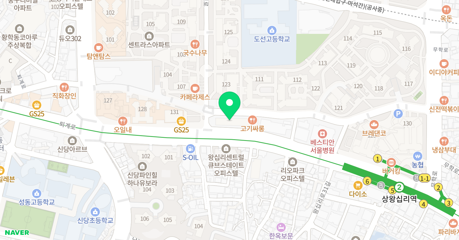 CL에듀 학원 위치