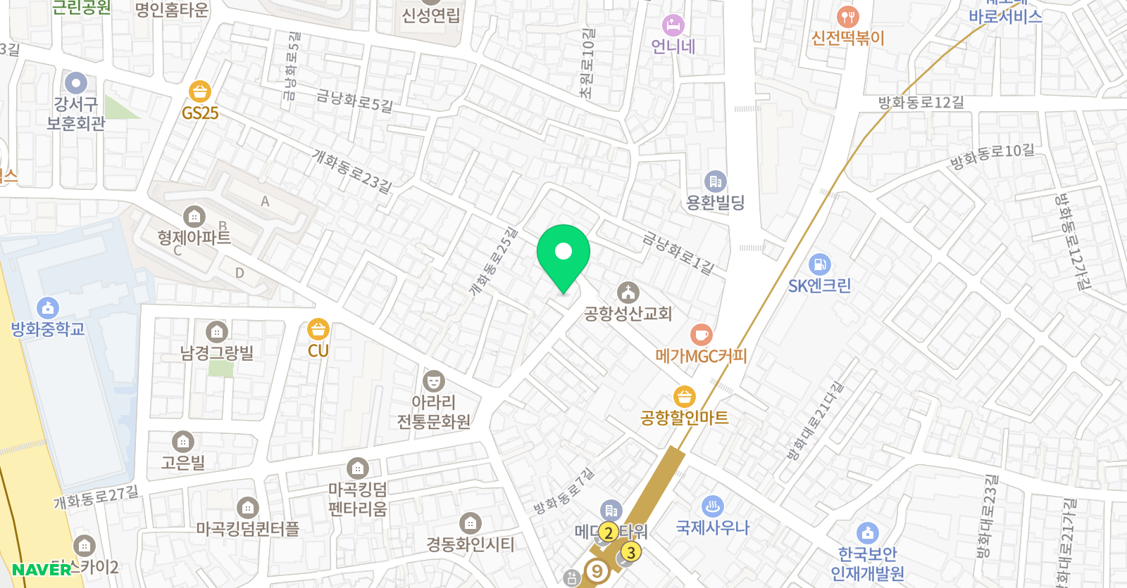 왕은숙 음악학원 위치