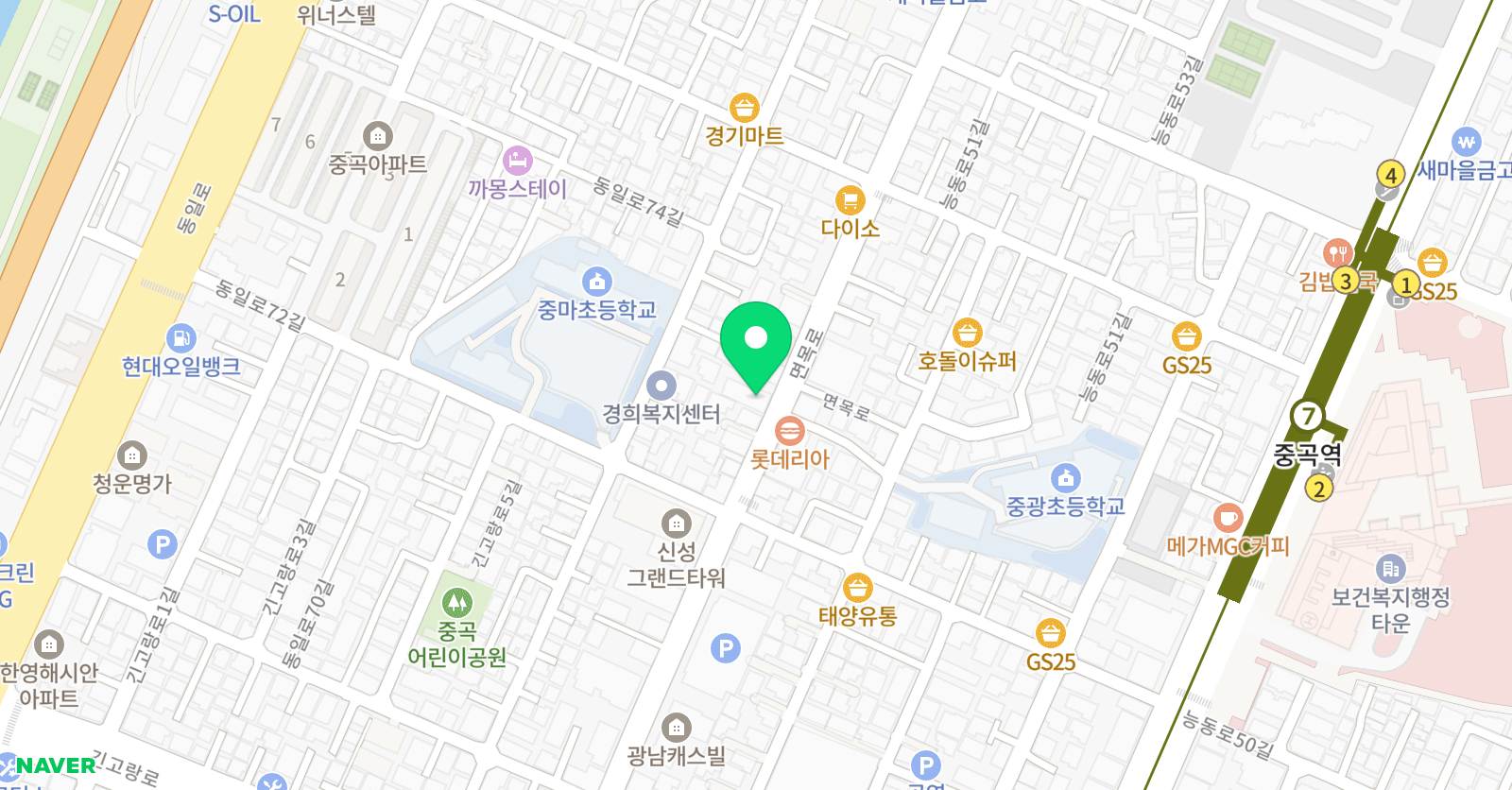 조이 학원 위치