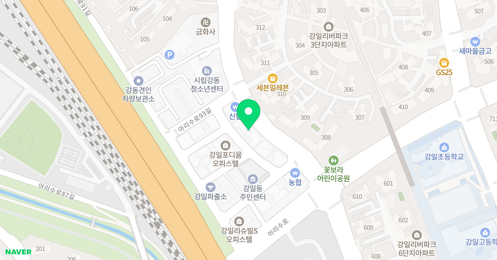 바움 풋볼아카데미 위치