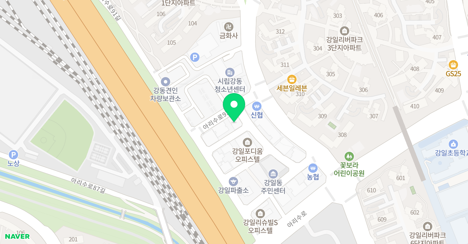 G1230 강일점 위치