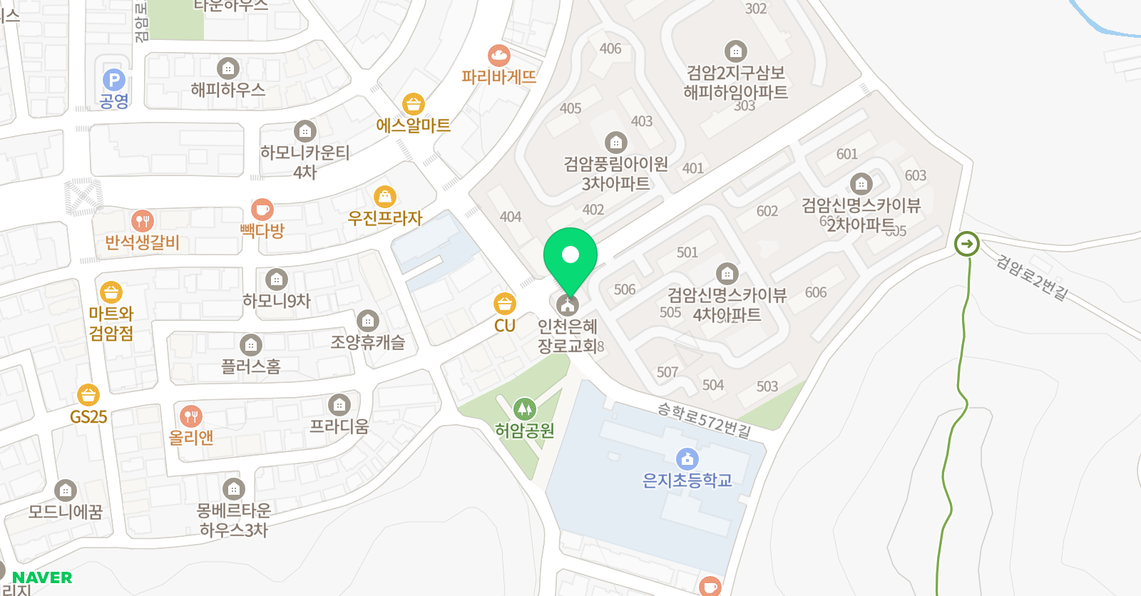 위너스 학원 위치