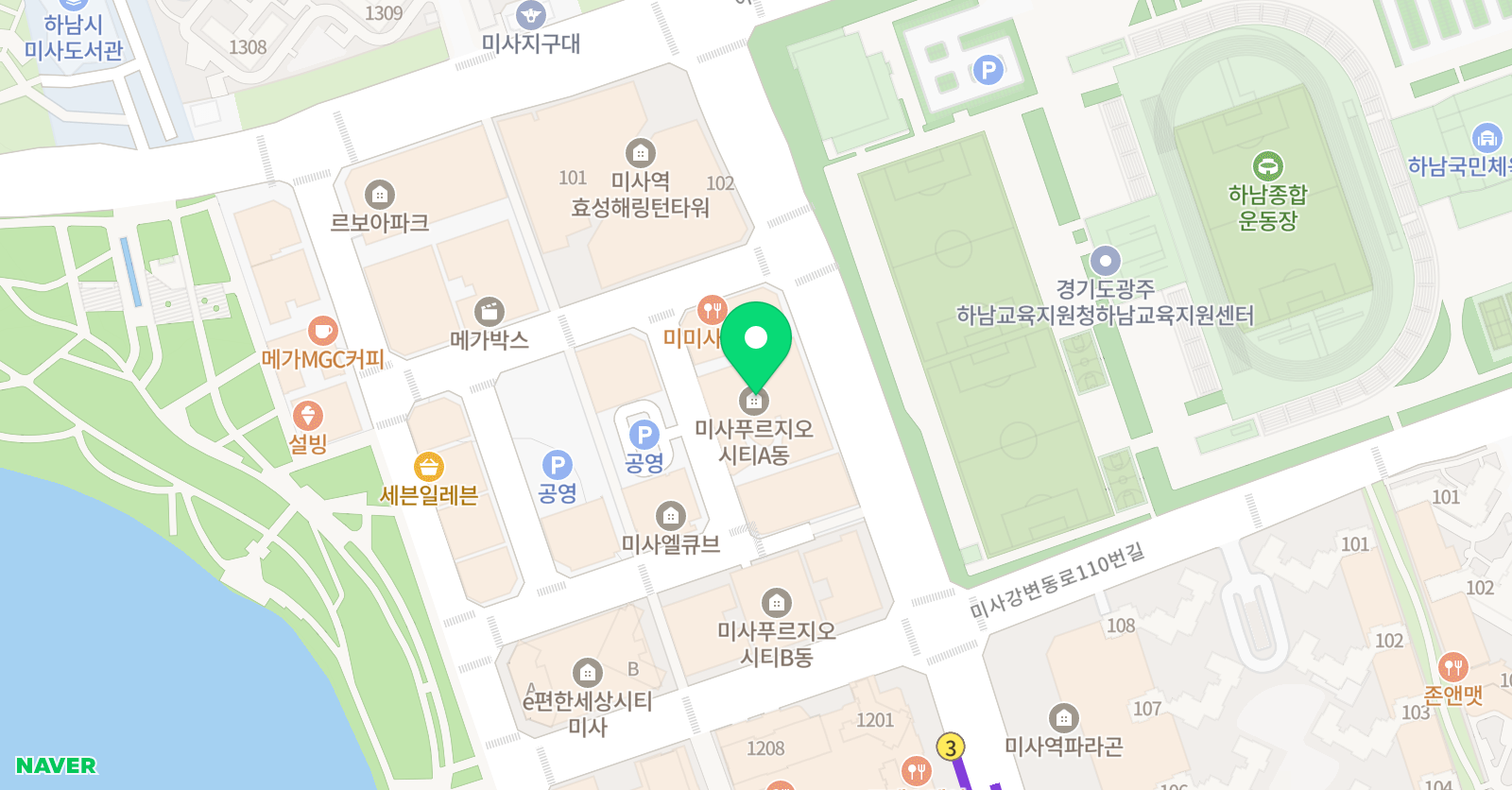 버저비터 댄스학원 위치