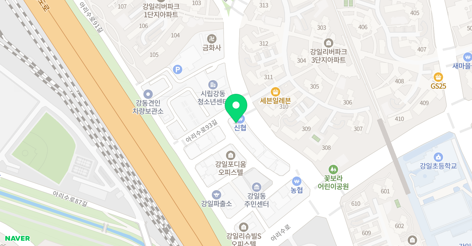 리리 발레학원 위치