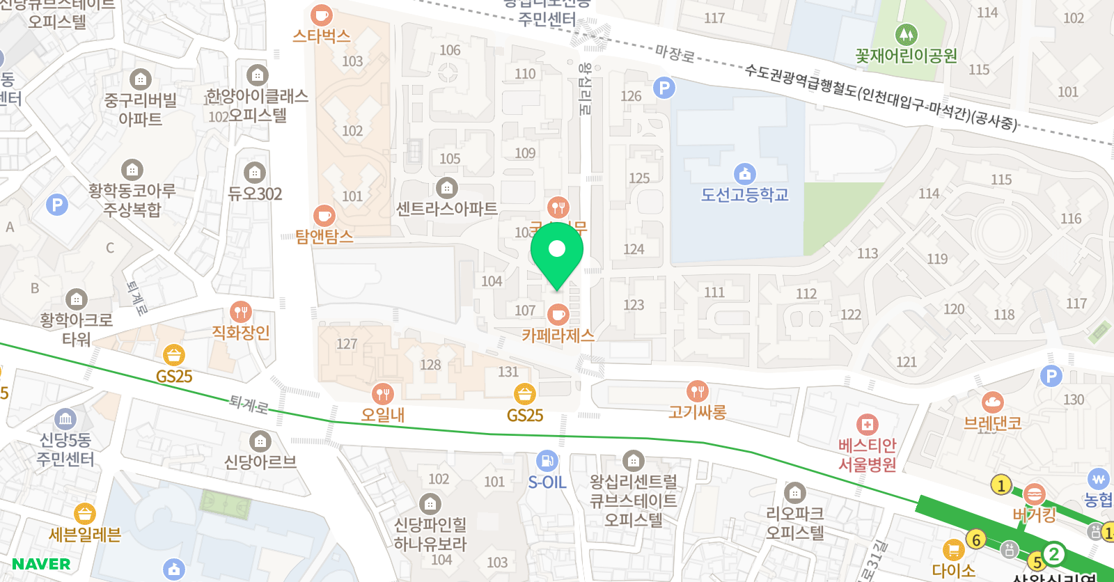 두리야 피아노학원 위치