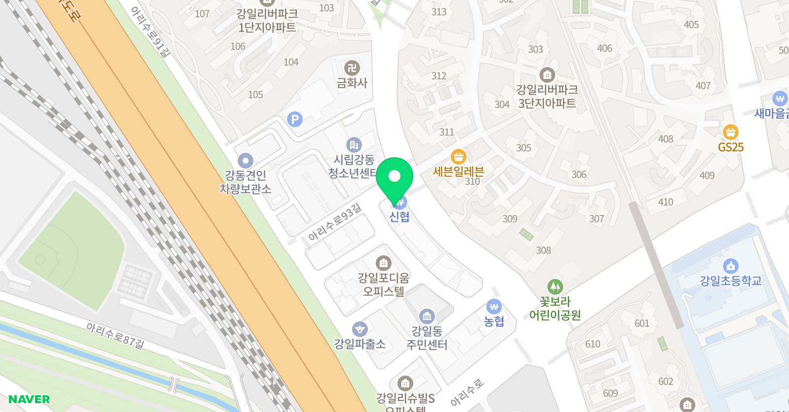 최강탑 학원 위치
