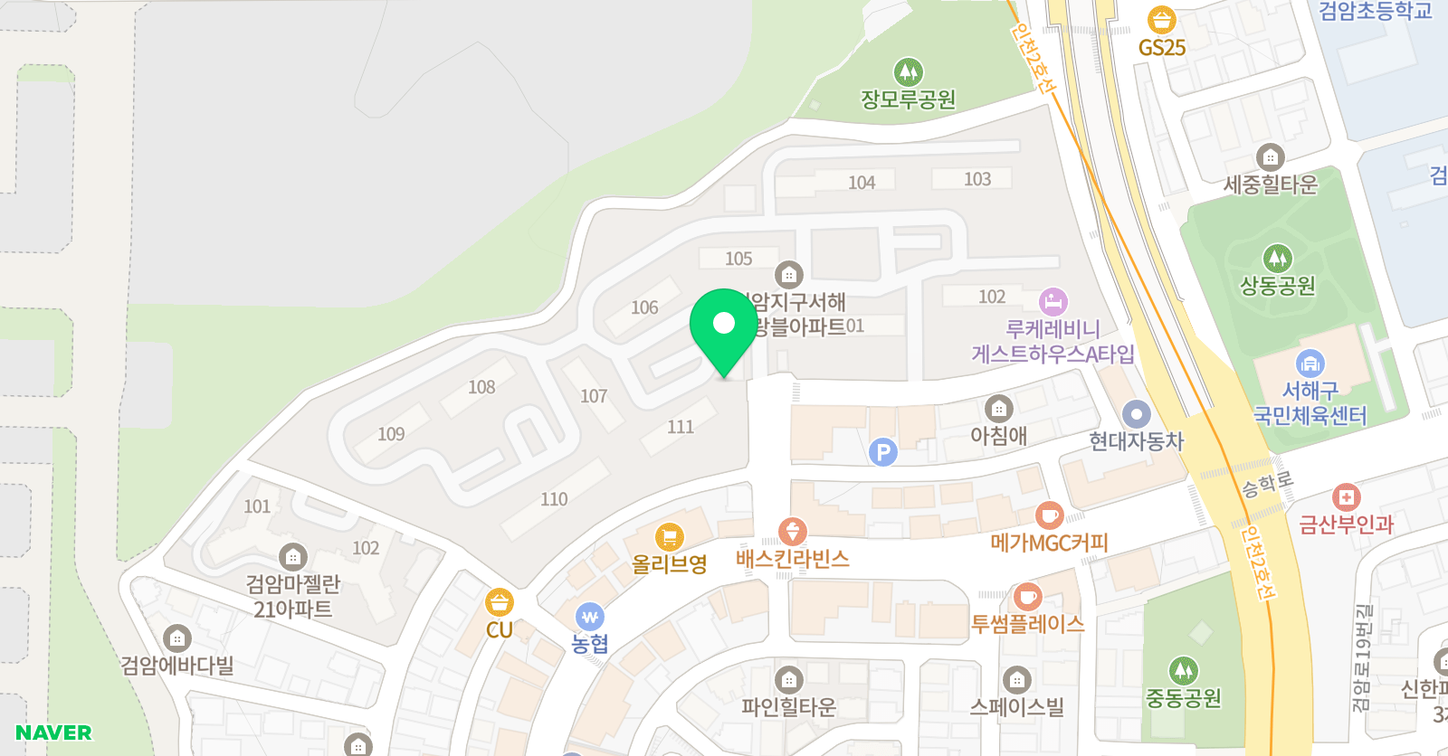 연세뮤즈 음악학원 위치