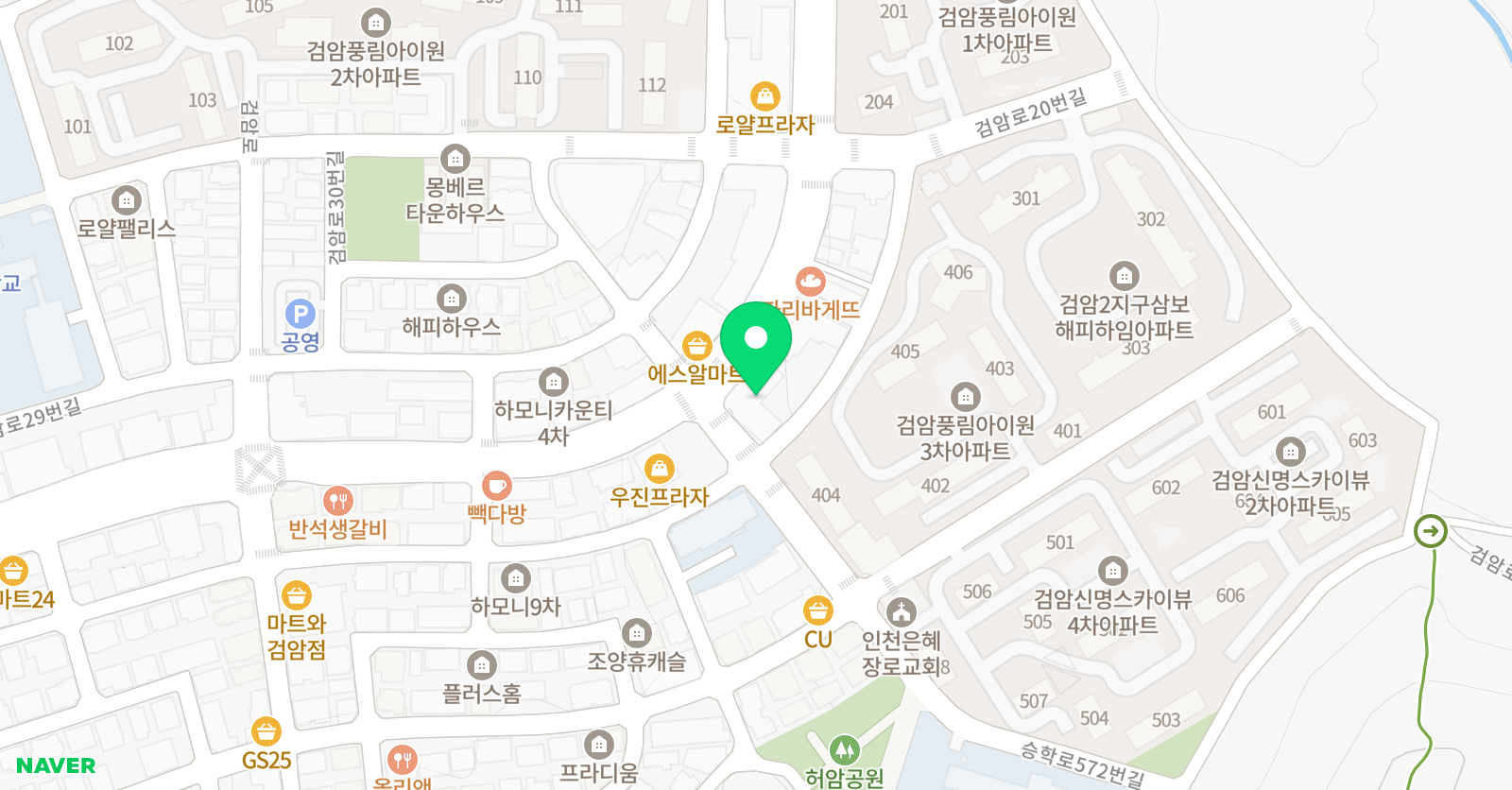 프라임 음악학원 위치