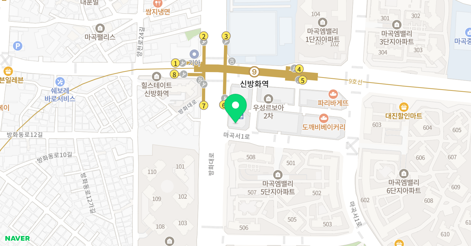 테일러 영어학원 위치