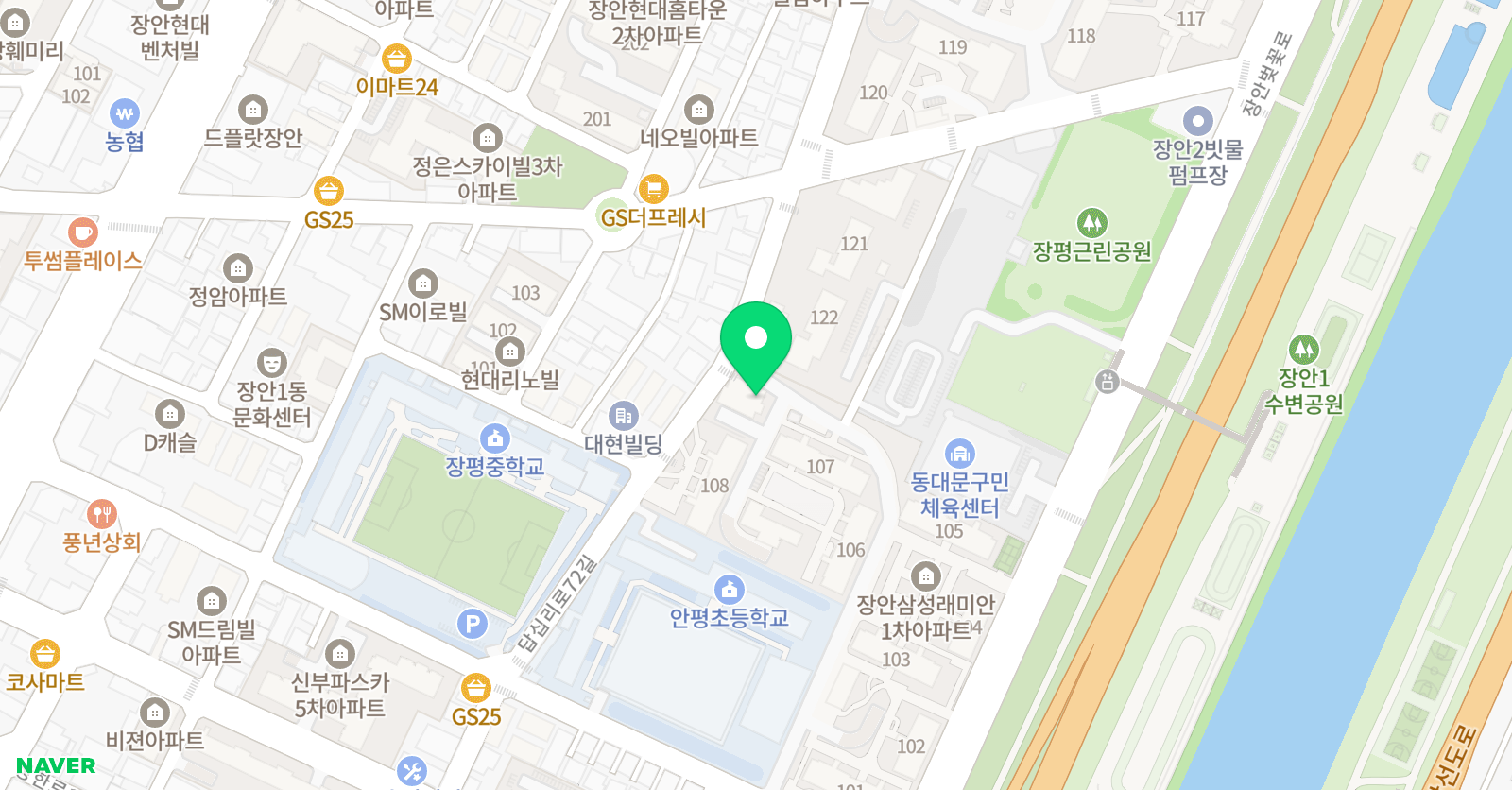 이룸 미술 위치