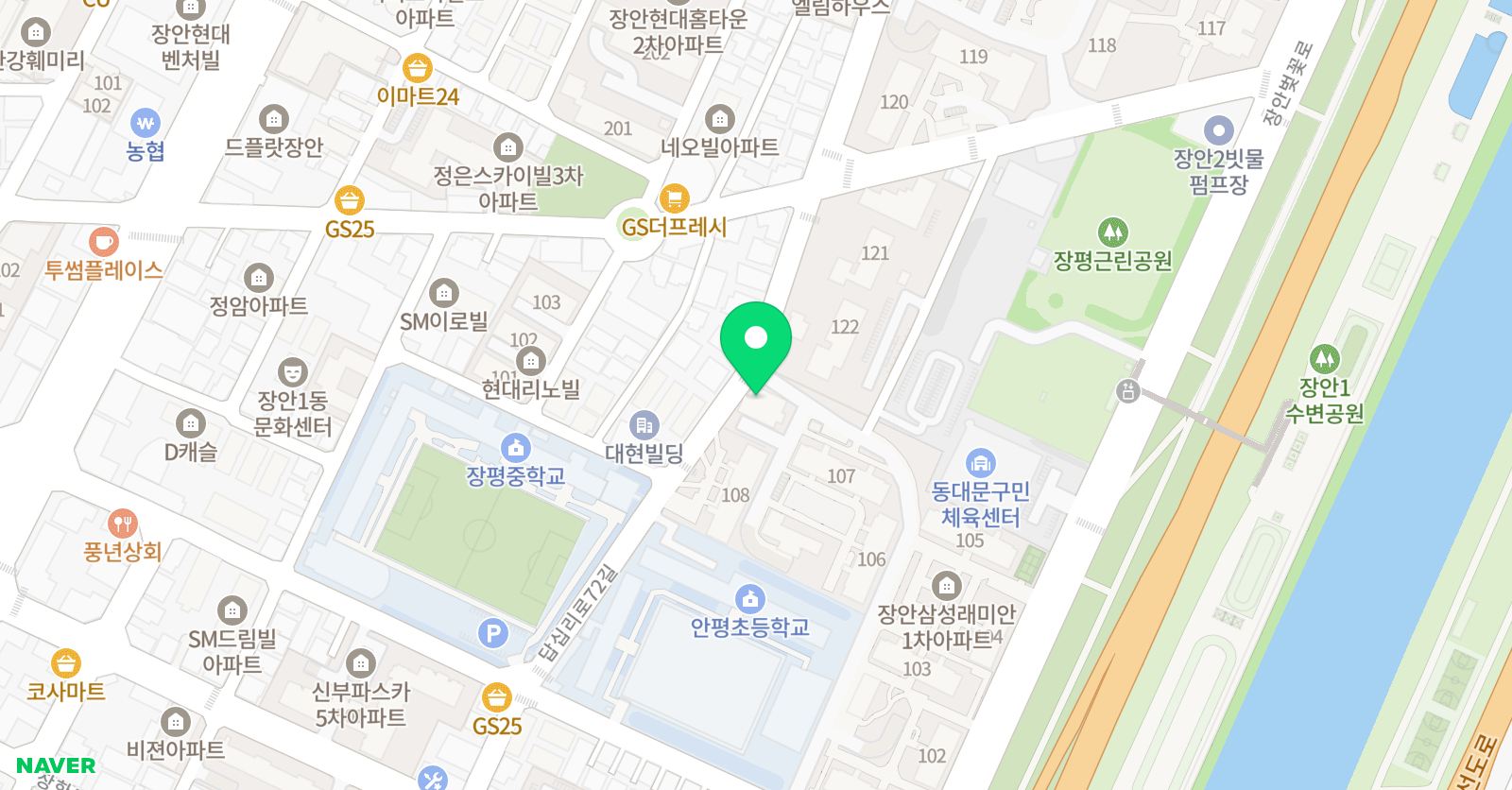 리드인 독서논술 장안동점 위치