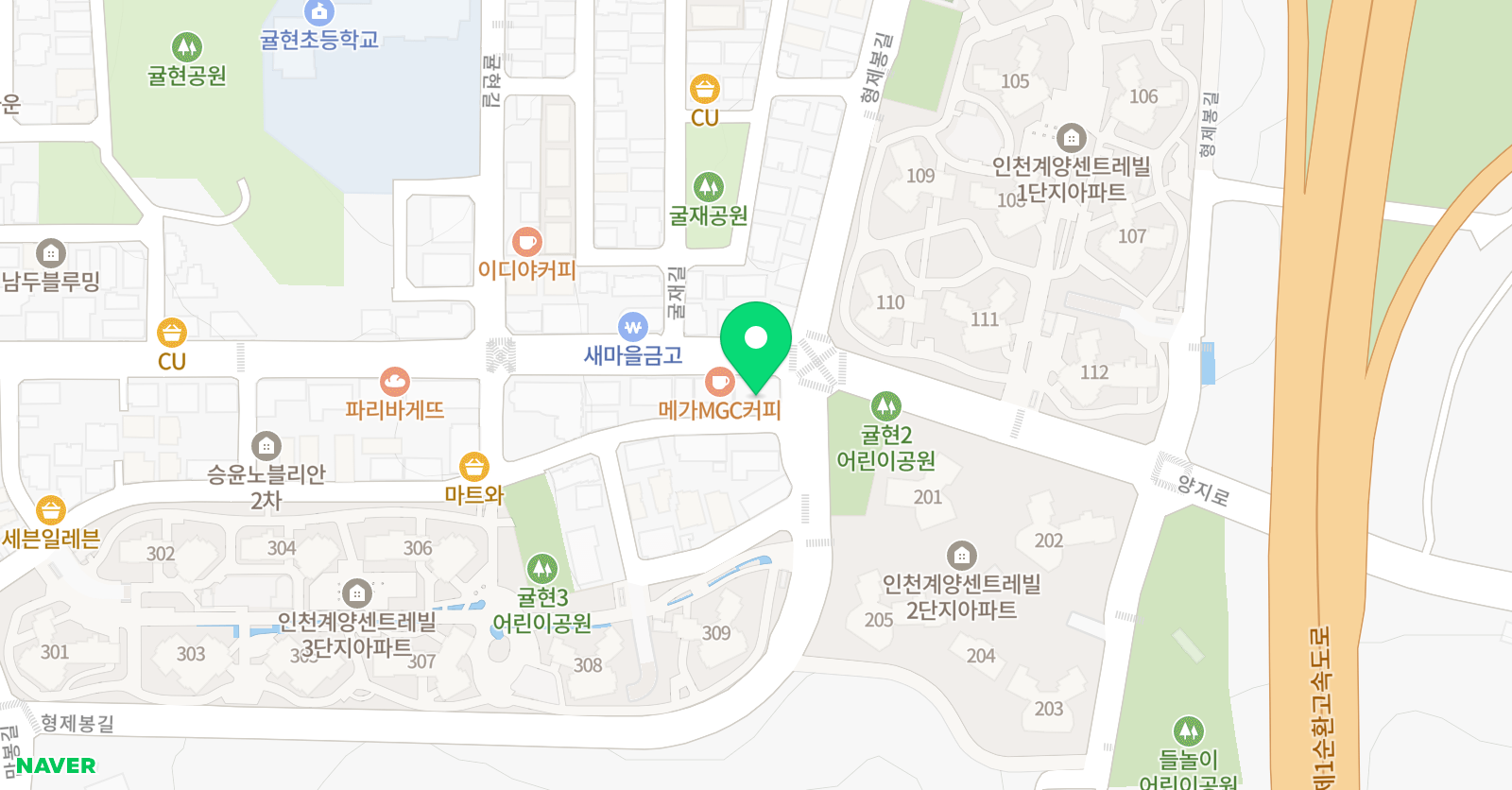 국가대표영웅 태권도장 위치