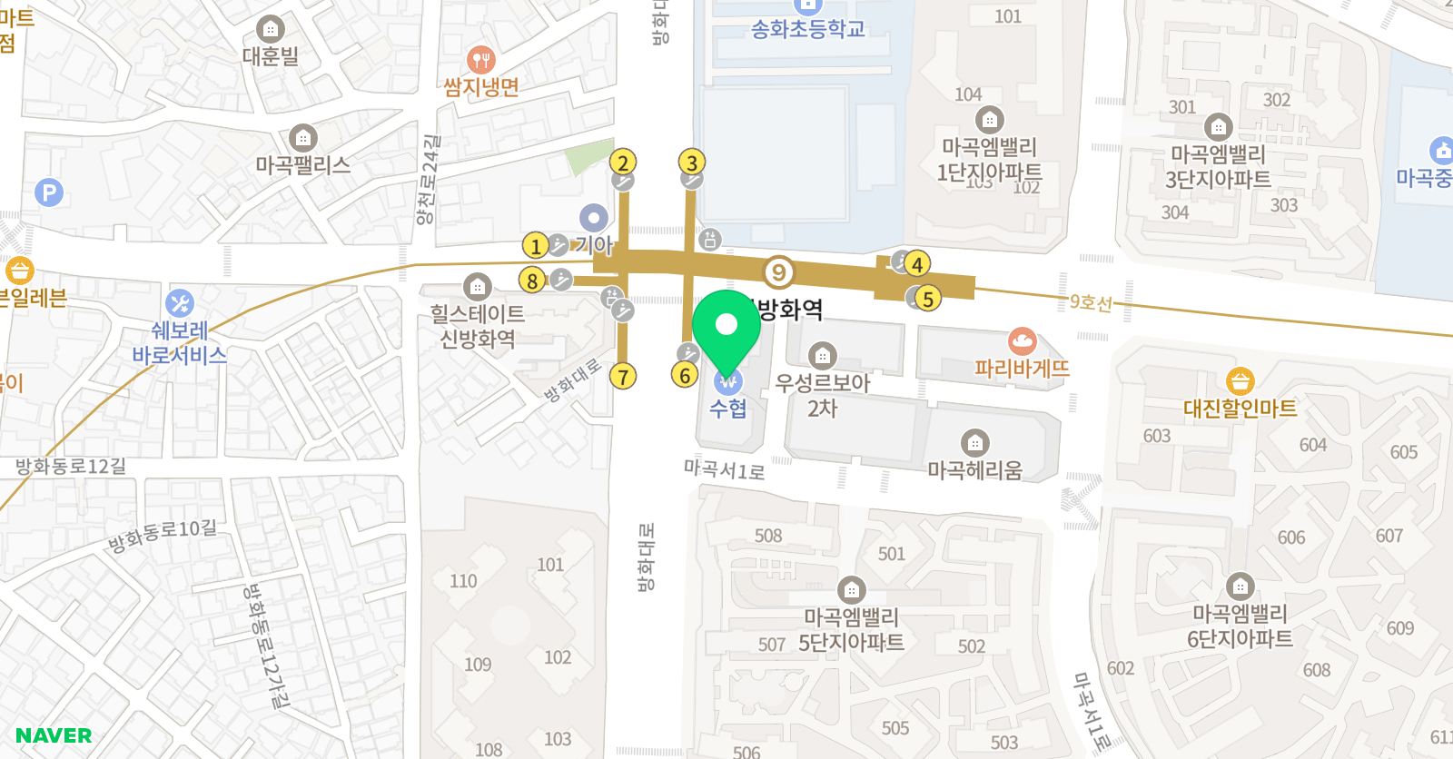 어썸 커뮤니티 관리형 스터디카페 위치