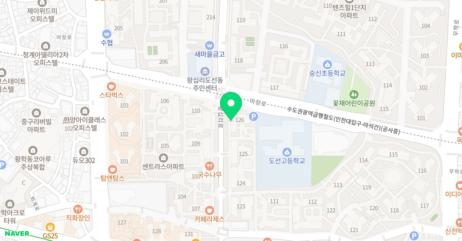 태권아리랑 위치