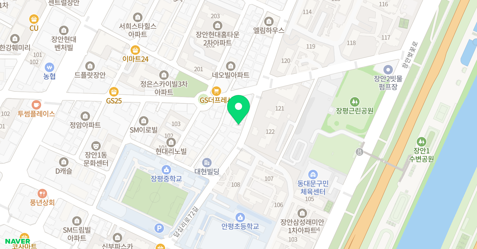 버즈잉글리쉬 영어학원 위치