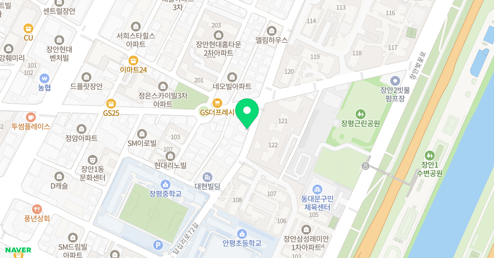 포르테 음악학원 위치