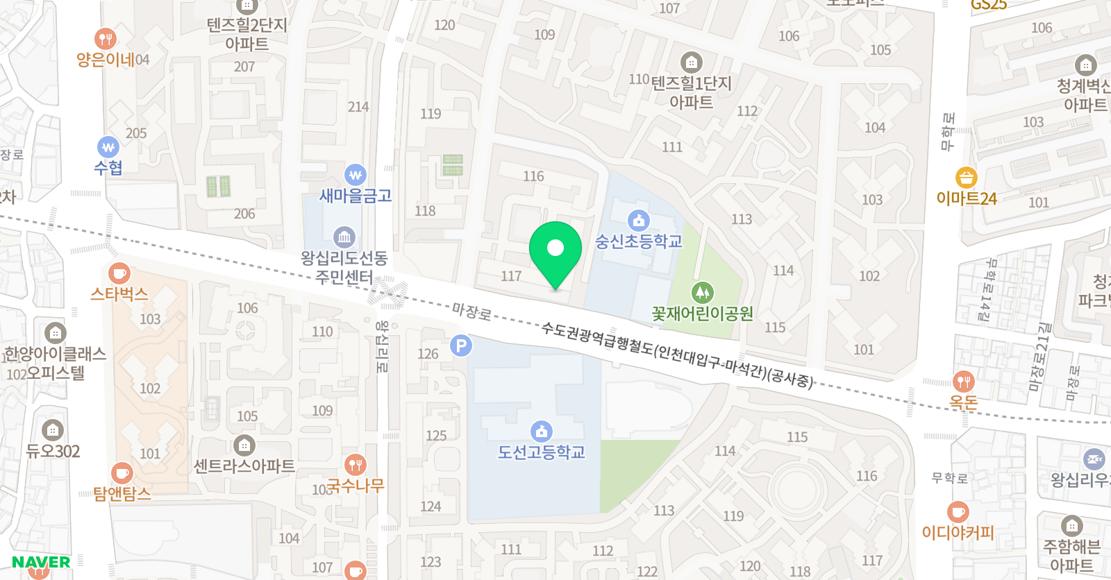 주니어스 미술교습소 위치