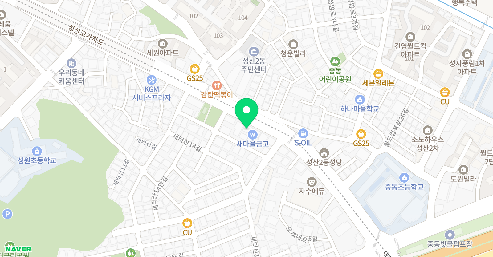 마포DMC 수학교습소 위치