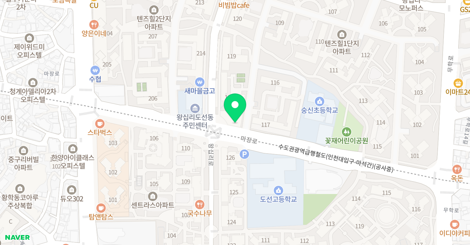 삼성 영어 숭신캠퍼스 위치