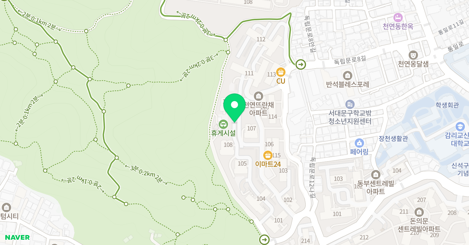 별 피아노음악교습소 위치