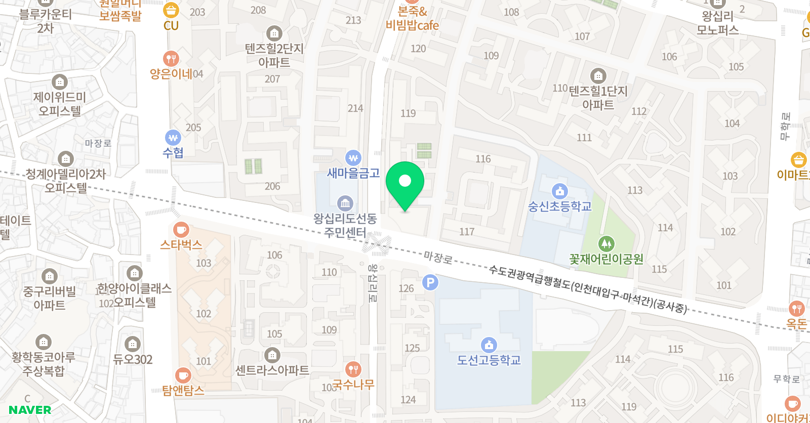 굿쌤 수학 위치