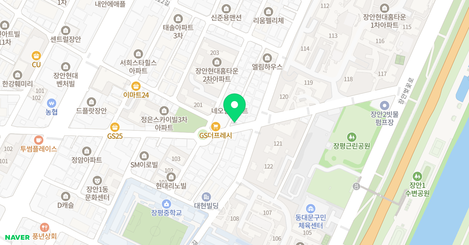 대치K 학원 위치