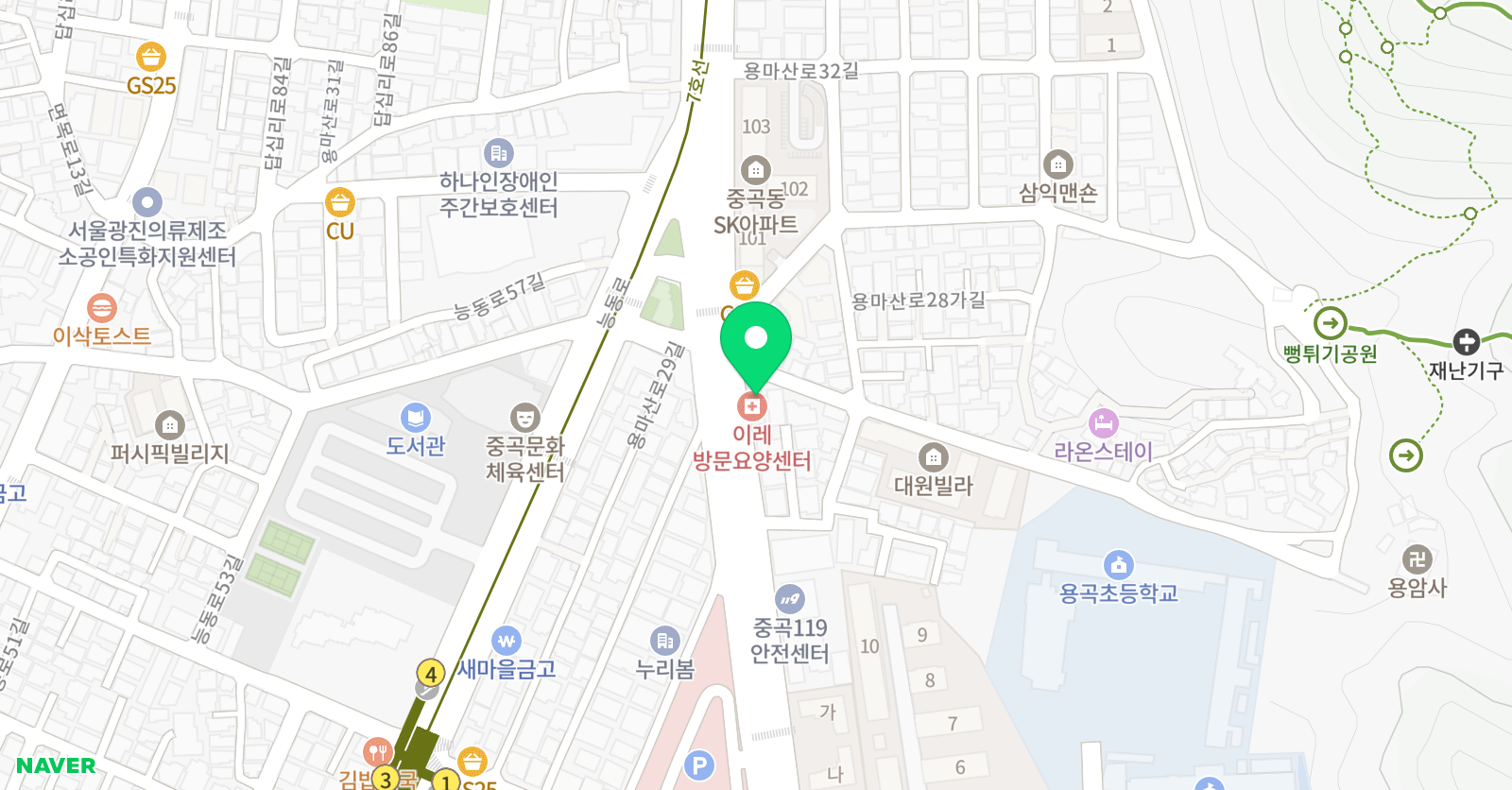 더오름 수학교습소 위치
