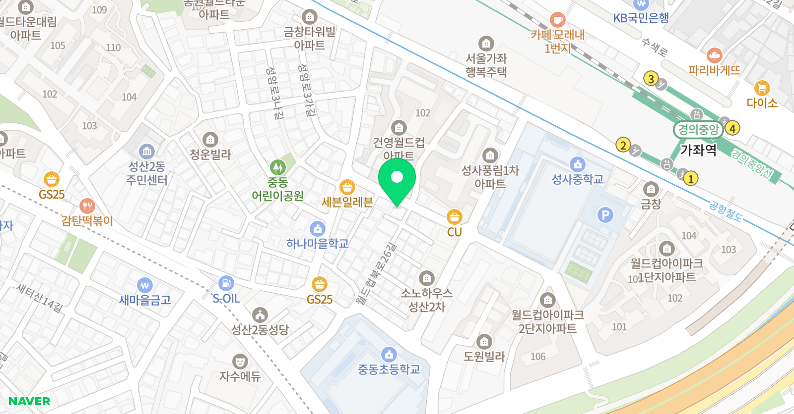 참 음악학원 위치