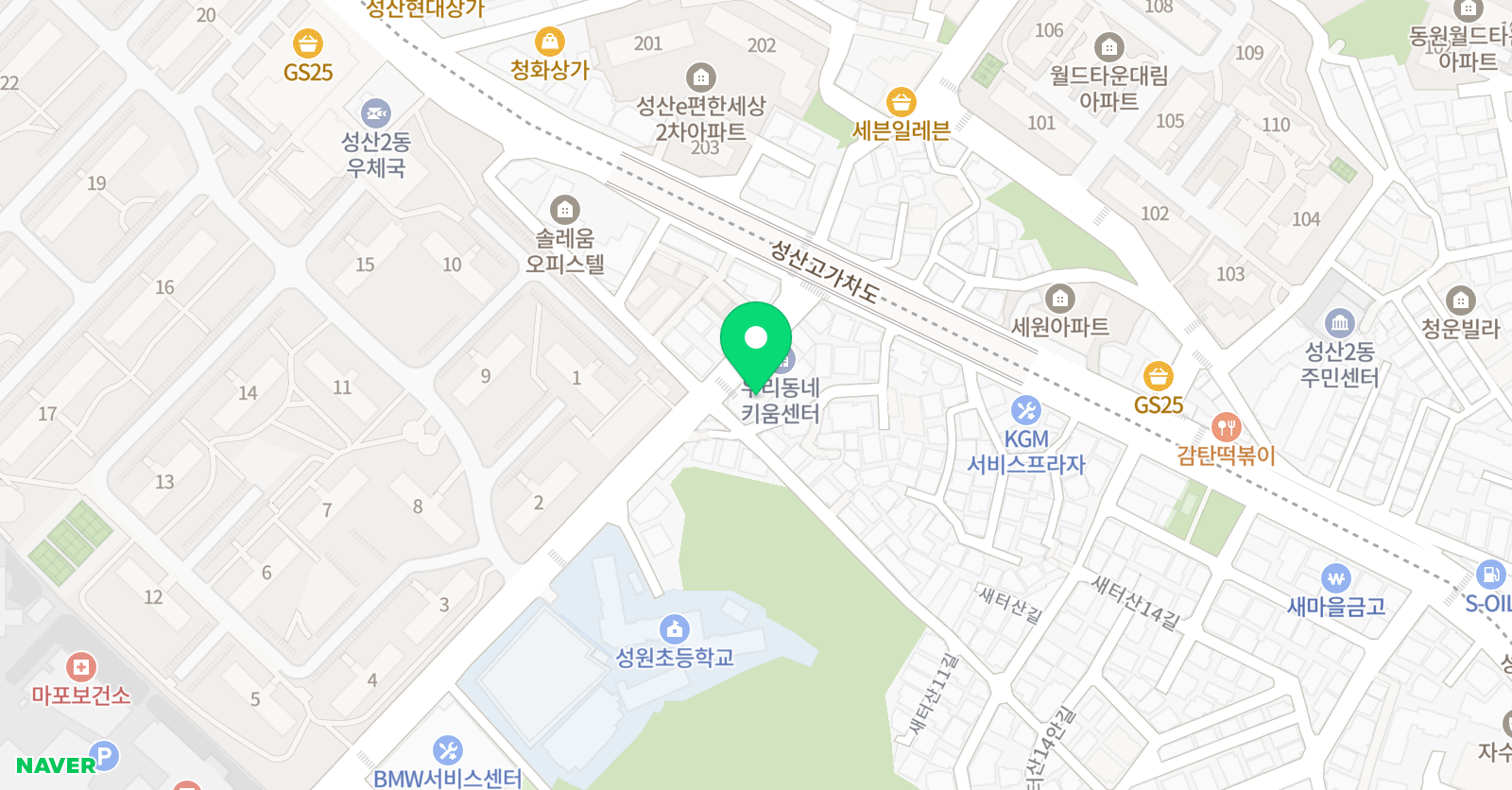 유니팝 미술학원 위치